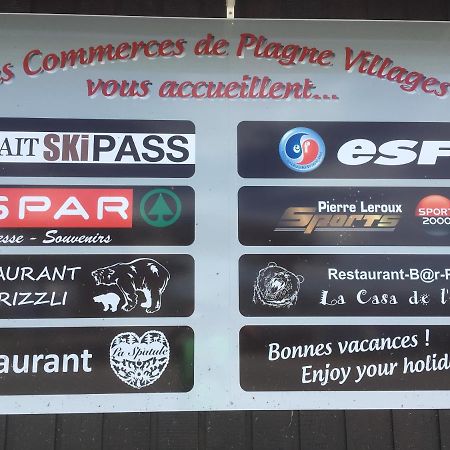 Appartement Au Bord des Pistes à La Plagne Extérieur photo